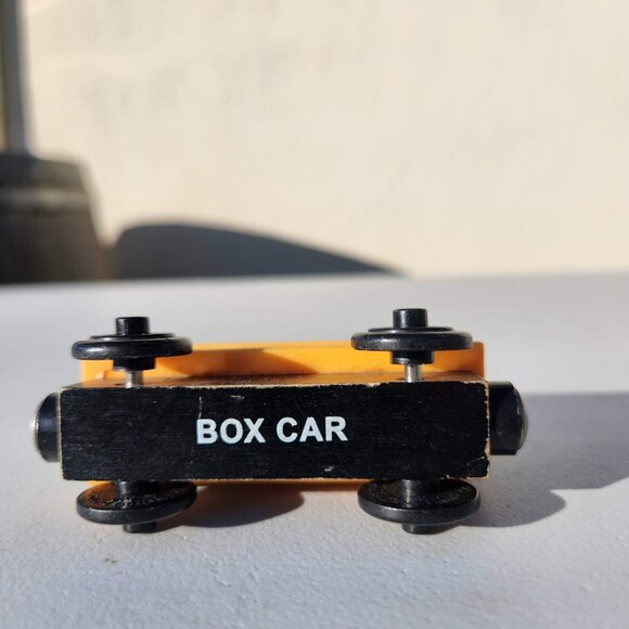 Thomas the Train Rare 2003 Wooden Railway Box Car Friends Engine Sliding Door  C - Picture 5 of 7